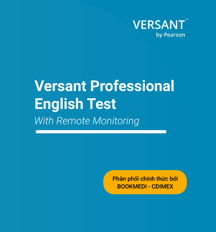 Versant Professional English Test with RM - Bài Thi Chính Thức Có Giám Thị Từ Xa -  VPET