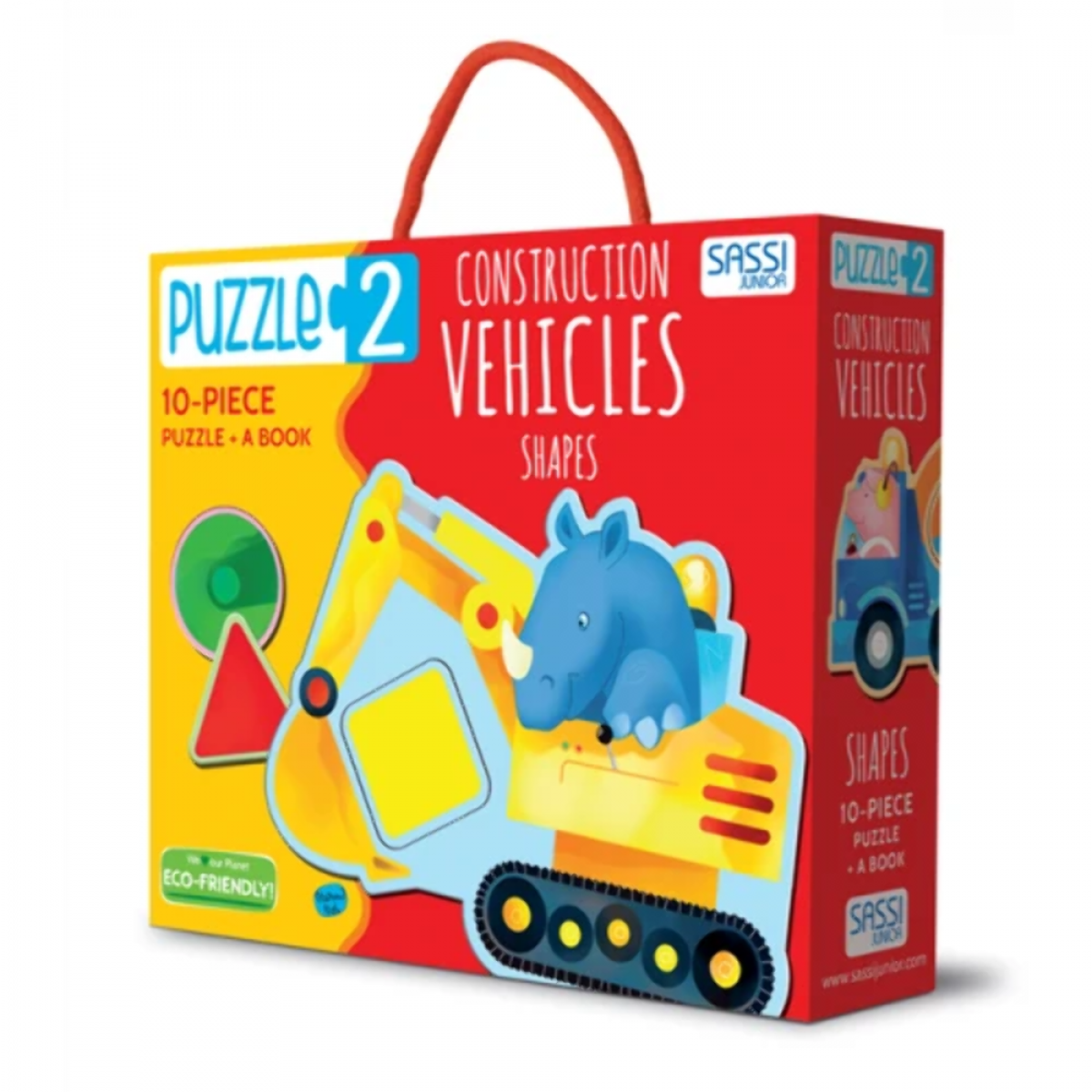 Puzzle 2 - Construction Vehicles. Shapes