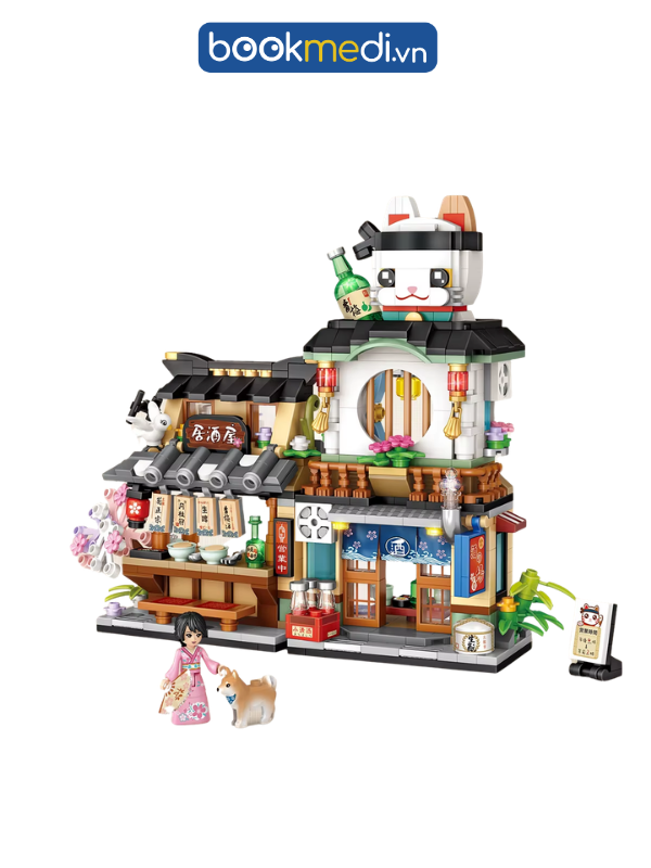 Đồ Chơi Lắp Ráp Mô Hình Tiệm Izakaya