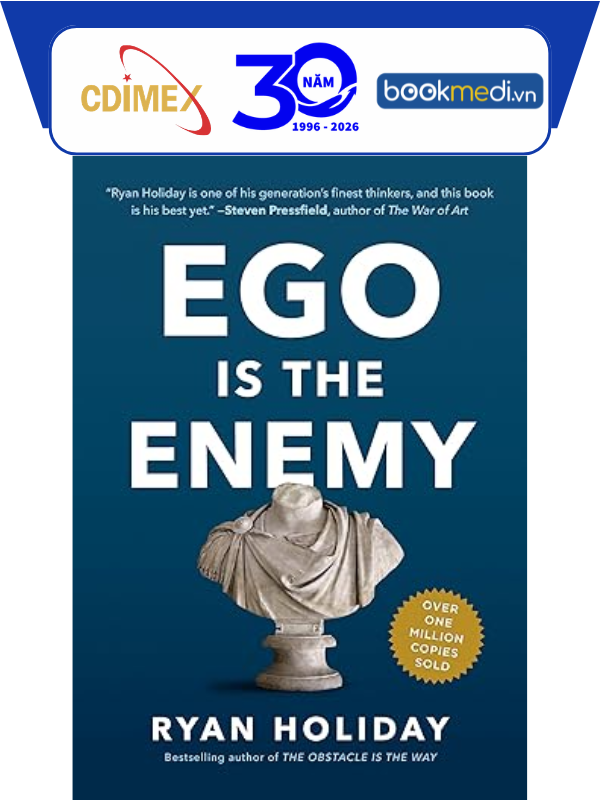 Ego Is the Enemy - Sách Ngoại Văn Kỹ Năng - Bookmedi