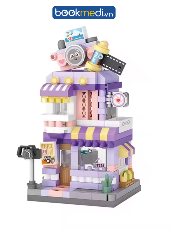 Đồ Chơi Lắp Ráp Mô Hình Tiệm Chụp Hình (Photo Studio Street Mini)