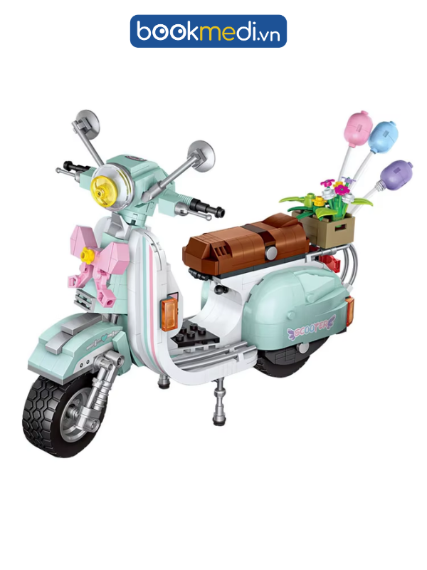Đồ Chơi Lắp Ráp Mô Hình Xe Scooter