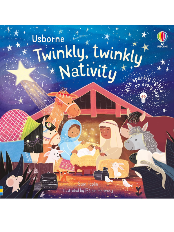 The Twinkly Twinkly Nativity Book | Sách Giáng Sinh Đèn Sáng Lung Linh Cho Bé | Bookmedi